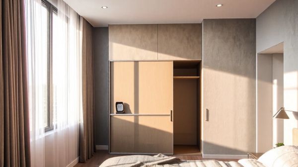 Idées créatives pour un placard sur mesure avec menuisier expert