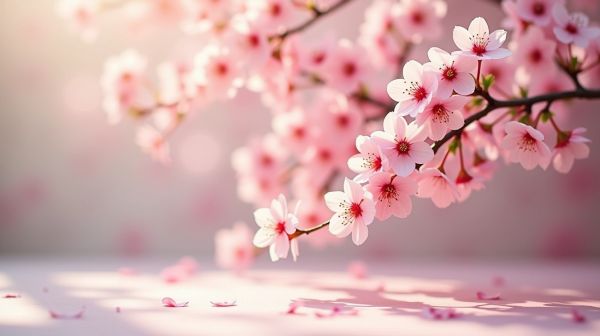 Inspiration japonaise : le cerisier en fleurs dans la décoration