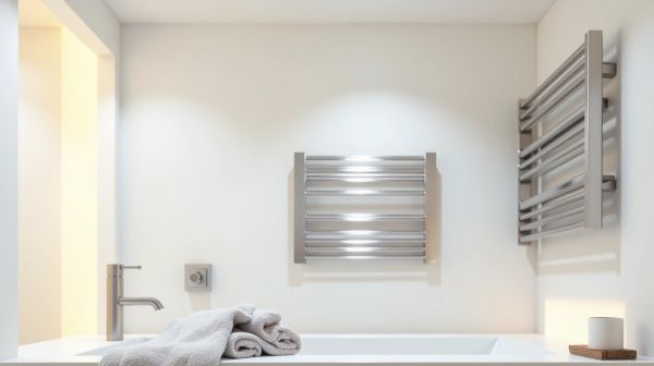 L'impact d'un porte-serviette mural inox sur le style de votre salle de bain