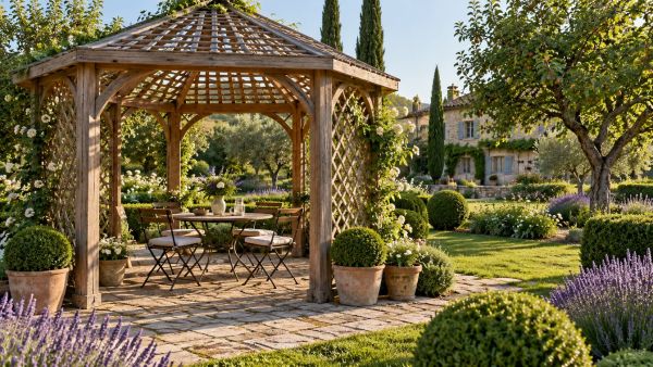 Top modèles de gloriettes en bois pour charmer votre jardin
