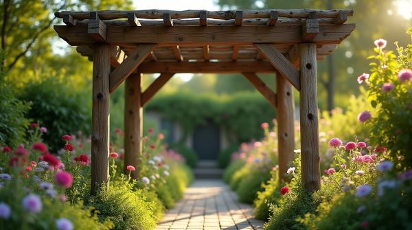 Votre choix de gloriette de jardin en bois pour un espace cosy